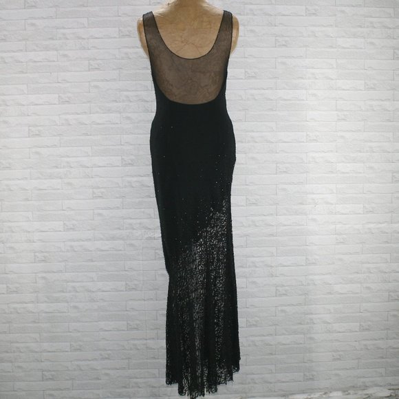 Cache Black Maxi Dress - Picture 4 of 9